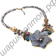 Ожерелье Flower shell necklace